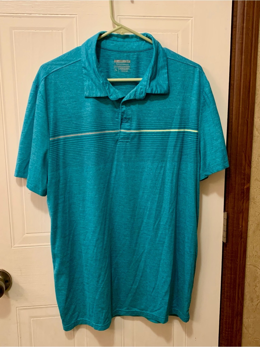 Layer 8 Men's Qwick-Dry Performance Polo Shirt - Size L